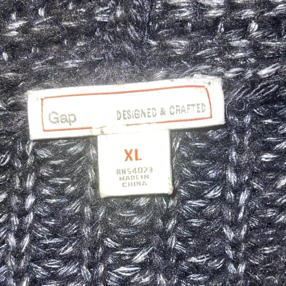 Vintage 80’s GAP Navy Cardigan Sweater